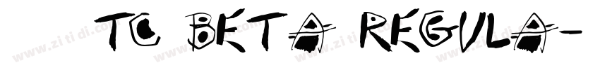 台北黑体 TC Beta Regula字体转换